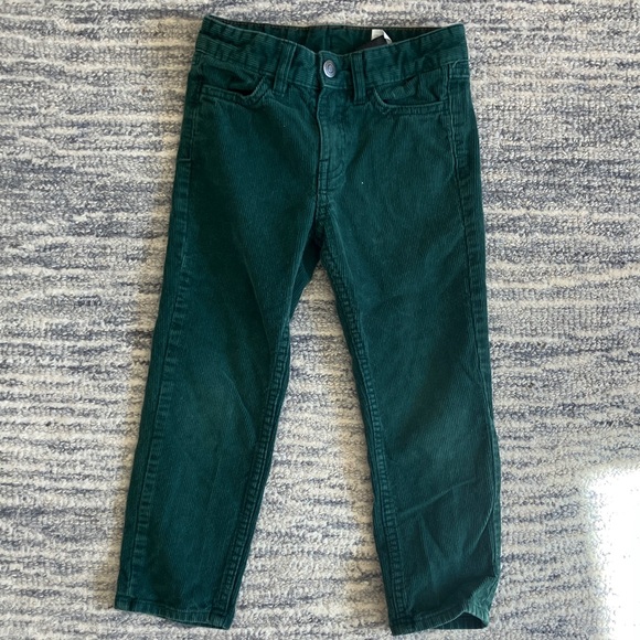 H&M Other - 100% cotton Green Corduroy Pants 5T